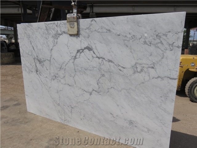 White Carrara C 3cm Slabs