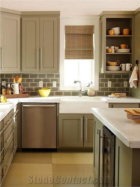 Quartz Kitchen Countertop Easy-To-Clean and Resistant to Stains,Heat and Scratches with Various Finishing Edge Profiles