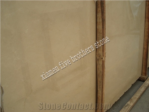 Beige Crema Marfil Marble Slabs & Tiles for Walling Flooring
