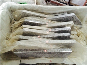 G603 Granite Double Steps, G603 Light Grey Granite Stairs/Treads/Staircase