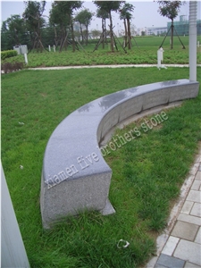 G603 Granite Exterior Bench, China Grey Granite Bench/Garden Bench/Park Bench/Outdoor Chairs