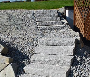 G603 Light Grey Granite Blockstairs/Block Steps