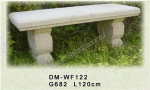 G682 Yellow Granite Exterior Bench, China Granite Bench/Garden Bench/Park Bench/Outdoor Chairs