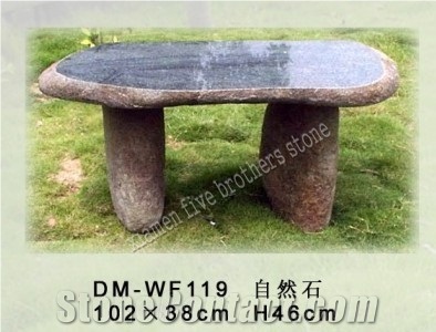 Natural Stone Exterior Bench, China Grey Bench/Garden Bench/Park Bench/Outdoor Chairs