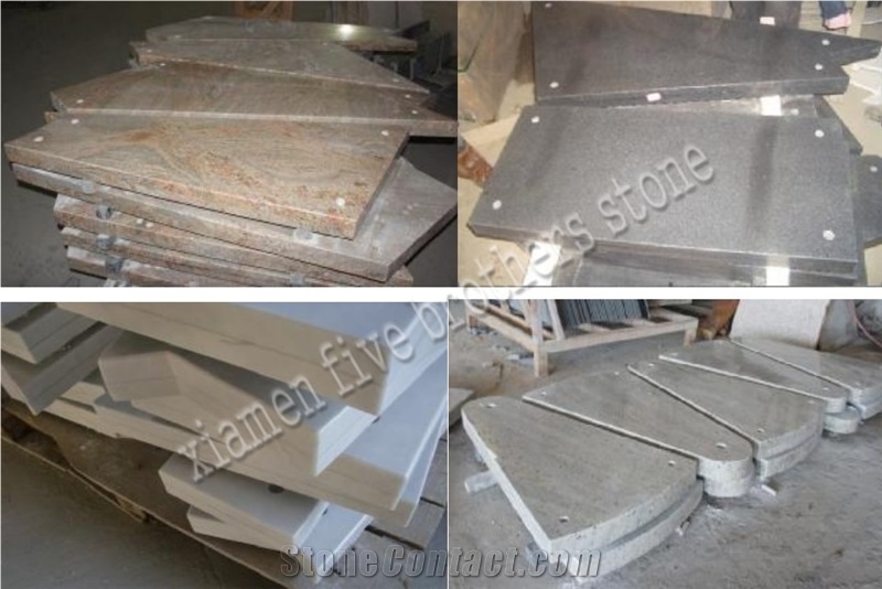 Natural Stone /Marble /Granite Double Stairs/ Steps