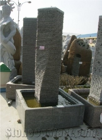 Water Fountain, Modern Style Garden Fountain