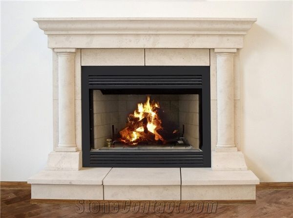 Cast Stone Fireplace Mantel Artificial Marble Fireplace Surround