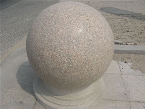 Cheap China Pink Granite Car Parking Stone,Pink Garden Stone/ Parking Curbs for Landscaping Stone