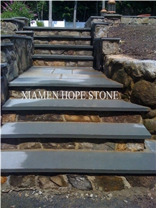 Grey Slate Steps & Stairs China Grey Slate Stair for Garden