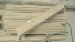 Premium Beige Marble Decorative Wall Moldings