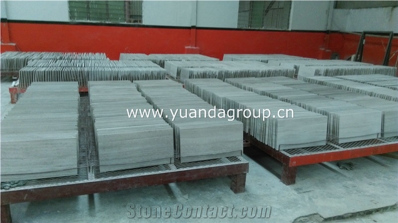 Wooden White Marble Tile China Grey Marble For Wall & Floor