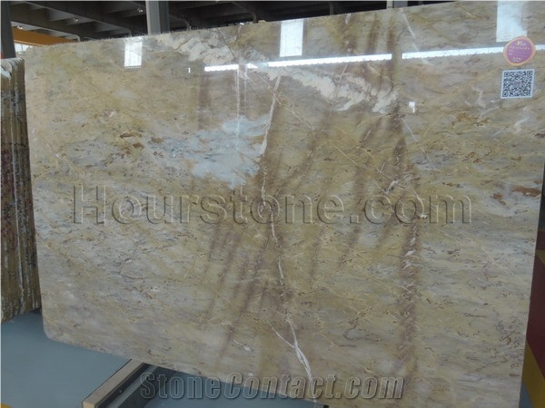 Beautiful Barcelona Gold Marble, Chinese Gold Marble Slabe & Tiles, Polished, for Wall and Floor Covering