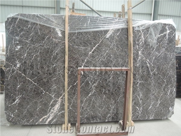China Hang Grey Marble Slabs & Tiles, Hangzhou Grey Marble, Polished, Honed, for Wall and Floor Covering