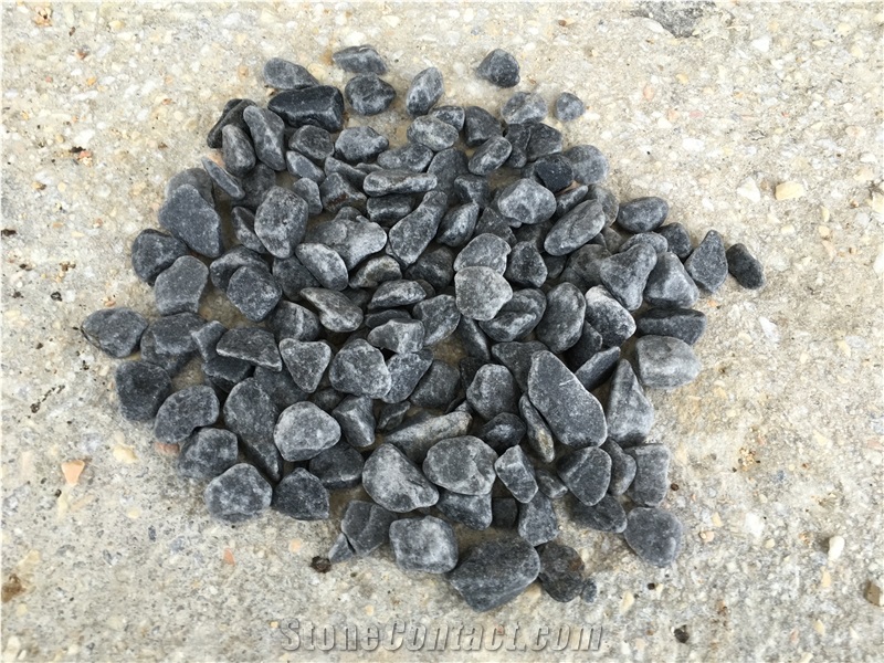 Black Marble Pebbles & gravels 