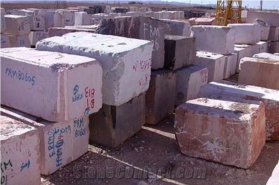 Royal Cream Marble Blocks, Beige Marble Blocks Iran