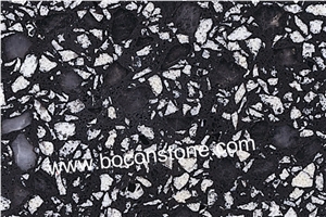 Artificial Quartz Stone-Black & White Quartz Stone Engineered Stone