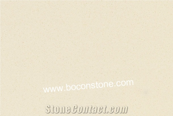 Artificial Quartz Stone-Klin Rice White Quartz Surface