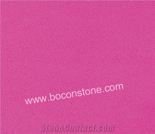 Artificial Quartz Stone-Pure Rosy Quartz Slabs & Tiles