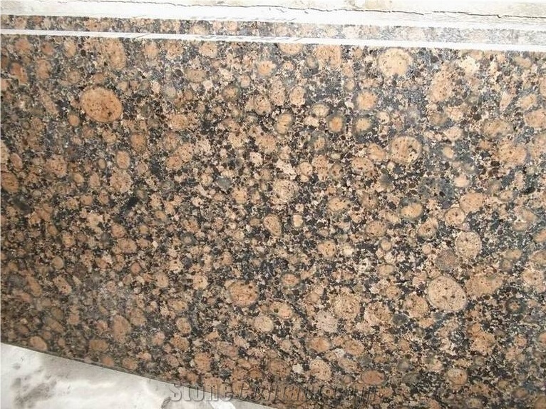 Baltic Brown Granite Slabs Tiles Finland Brown Granite From China