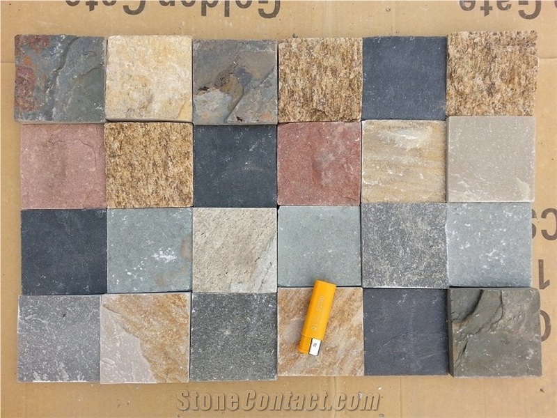 Slate Stone Slabs & Tiles, Slate Wall/Floor Tiles, Slate Covering