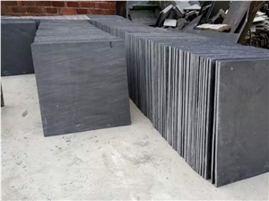 Black Slate Tile Slabs for Floor and Wall Cheap Prices