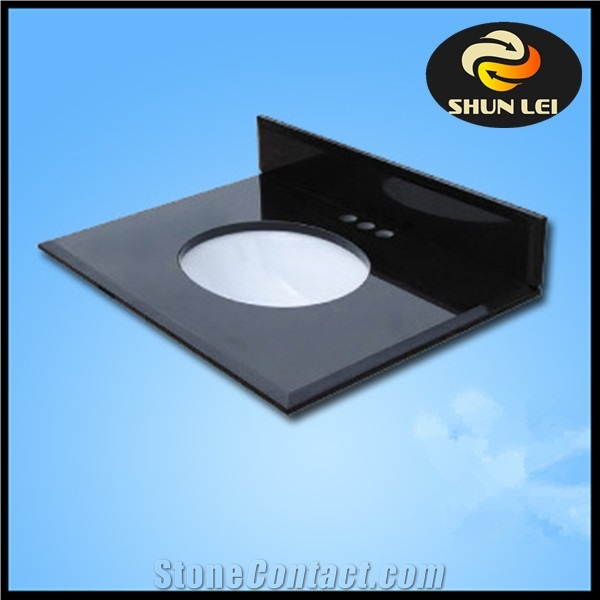 Shanxi Black Granite Vanity Top Bath Top