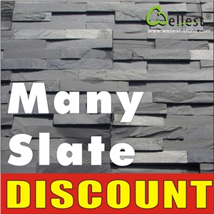 Cheap Slate Cultured Stone for Wall Cladding/Natural Slate with Cheap Price