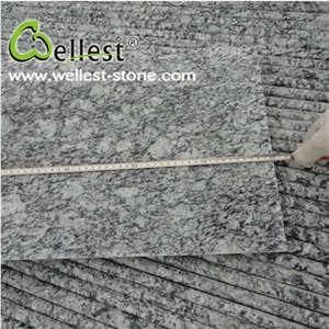 China Beautiful G418 Spray White Granite Tiles for Flooring & Wall Cladding