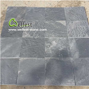 China Natural Black Slate Stone Slabs & Tiles, Slate Floor/Wall Tiles