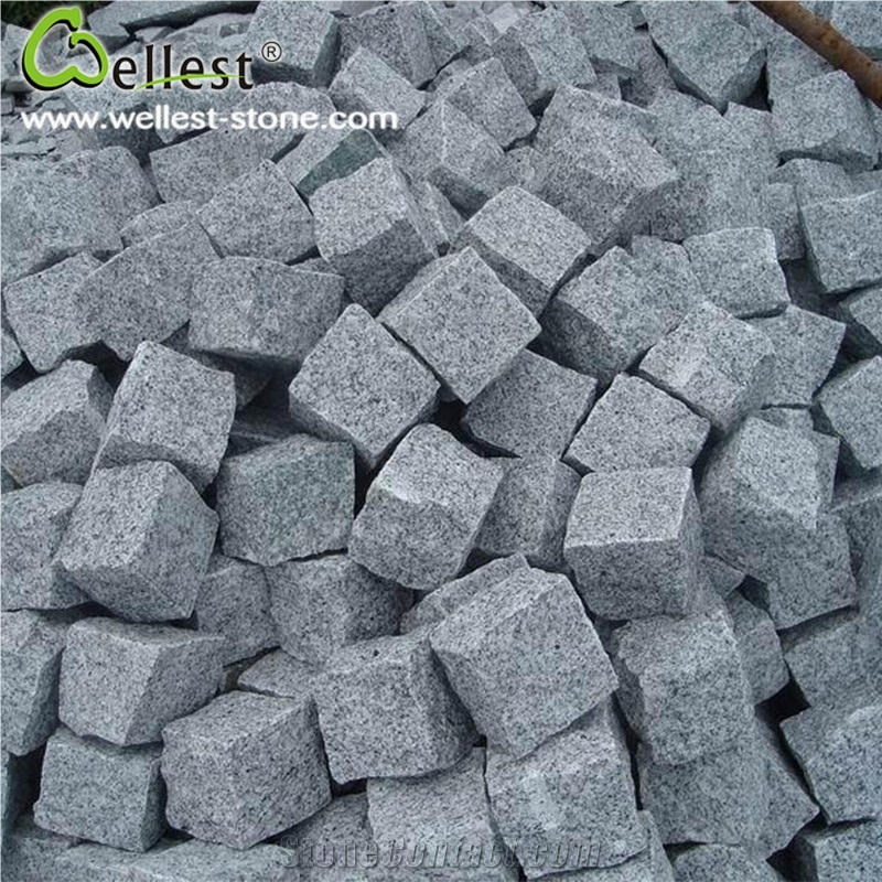 China Natural Granite Cube Stone for Floor Paving/Driveway Pavers