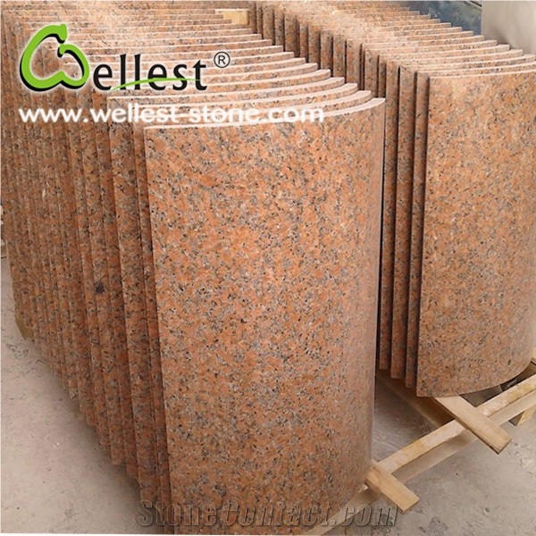 China Natural Jupra Yellow Granite Tiles/G652 Granite Tile for Wall Cladding & Floor Paving