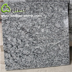 G418 Wave White Grey Granite Tiles/Cheap Polished Granite Stone Tile for Flooring