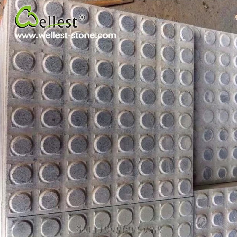 G654 Natural Granite Blind Paving Stone with Cheap Price