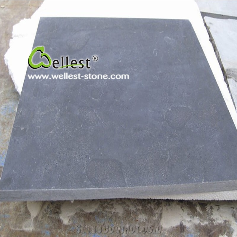 Hot Selling Honed Blue Stone Tiles for Paving Floor & Cladding Wall