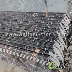 Hot Selling Red Marble Tiles/China Polished Marble Stone for Floor Paving