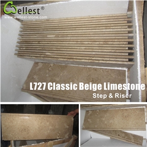 Limestone Slabs & Tiles for Outdoor Wall Covering/High Quality Limestone with Cheap Price