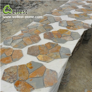 Natural Brown Slate Paving Stone/Walkway Pavers/Driveway Paving Stone