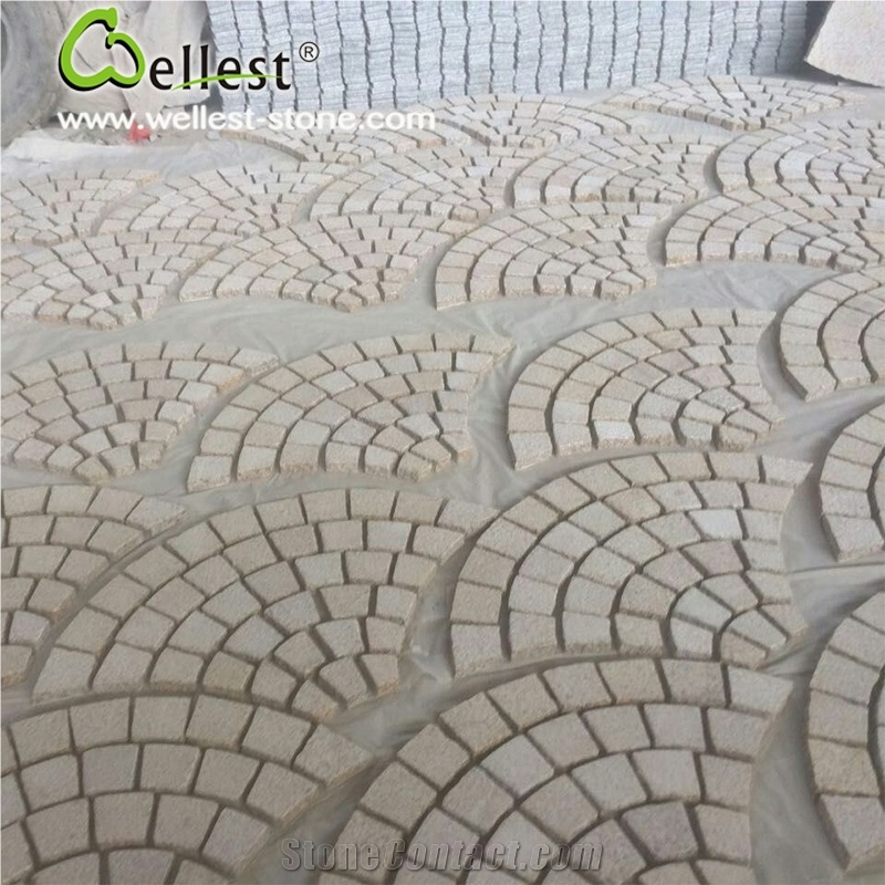 Popular Granite Paving Stone for Garden Stepping Pavements/Exterior Pattern