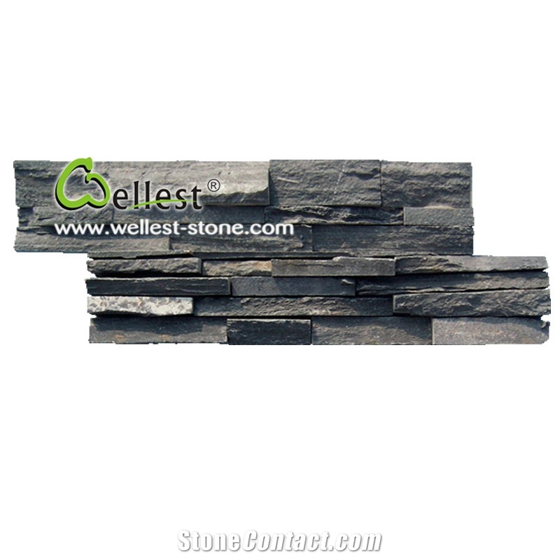 Sl-018rz-1 Popular Natural Slate Culture Stone Ledge for Wall Cladding