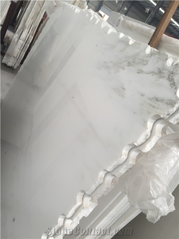 China Han White Marble Slabs & Tiles, Shangrila White Marble Slabs, Walling Tiles High Quality