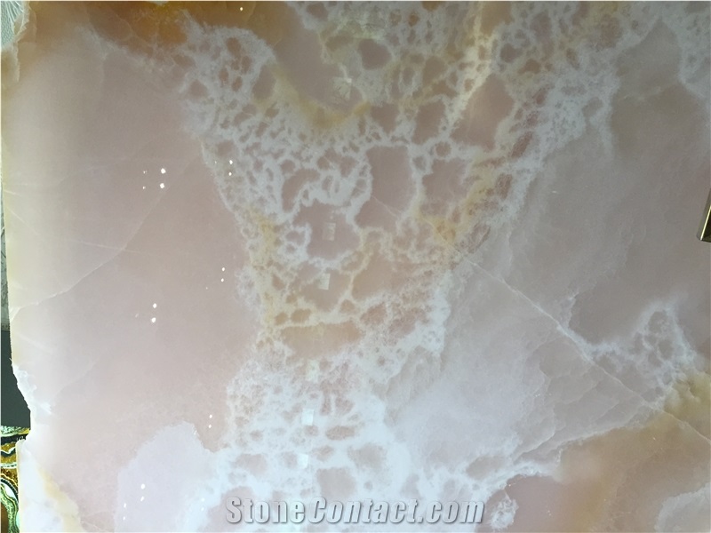 Import Fatansy Pink Onyx Slabs & Tiles /Transparent Stone Slabs