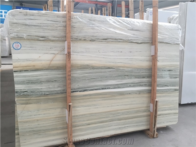 New Stone-Factory Price China Green Frech Wooden Vein Marble Slabs/ China Verde River Marble Tiles