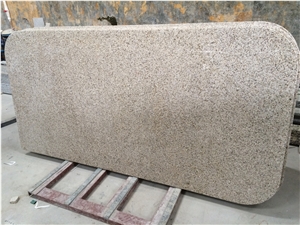 Fargo G682 Granite Solid Table Top, Chinese Yellow Granite Reception Desk/Counter, G682 Polished Customized/Designed Table Tops/Work Tops