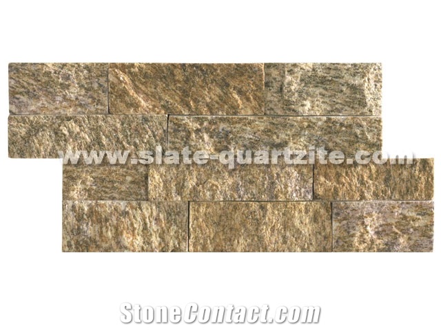35*18 Tiger Skin Slate Split Face Wall Stone Cladding, Cultured Stone, Stone Veneer, Ledge Stone, Cultured Stone Veneer, Thin Ledger Stacked Stone Veneer