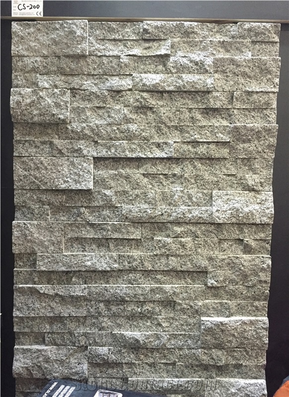 Granite Cultured Stone, Ledge Stone, Stacked Stone, Wall Cladding Tile ,Veneer Panel, Interlocked Wall Cladding