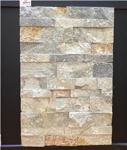 Grey Limestone Cultured Stone, Wall Cladding, Stone Wall Decor