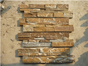 Rusty Cultured Stone, Wall Cladding, Stacked Stone Veneer