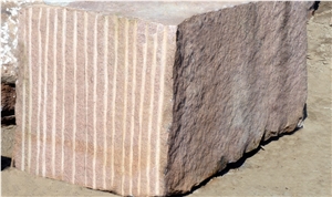 Rosa Eulalia Granite Blocks