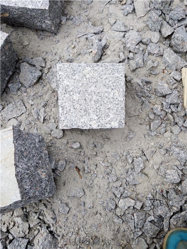 G341 Granite Dark Grey Finepicked Paving Stone, Granite Cube Stone, G341 Cube Stone, Granite Pavers, G341 Pavers