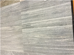 Landscape Genis Silver Grey Granite Tiles & Slabs, Taifun Grey Granite, River Vein Grey Gneis Granite Tiles
